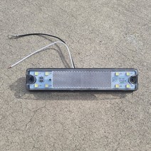 화물차 24V LED SL-45 표시등 대형차 옆면등 특장차 사이드등 측면등 차폭등 전면등 앞면등 배광통과, 2.백색전면등(24V)
