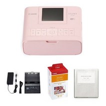 캐논 포토 프린터 SELPHY CP1300 / 보호필름 증정 / BIG, 핑크