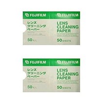 FUJIFILM 렌즈 클리닝 페이퍼 LENS CLEANING PAPER 50 2개 세트