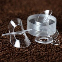 과일세척기 절연 와셔 PVC 스크류 부드럽고 단단한 플라스틱 투명 플랫 나일론 m2 5 m, M3x8x0.5mm (100pcs)+Soft