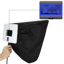 피부측정기 우드 UV 램프 피부 감정 분석기 얼굴 백반증 테스트 검사 확대 기계 회색 Tinea, 04 AU Plug