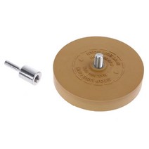 드릴 어댑터가있는 고무 지우개 휠 패드 88mm 연마 휠 1/4 