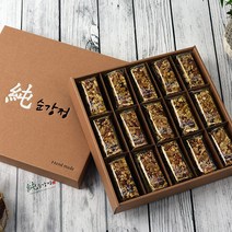 [순강정]오트밀 견과류강정 귀리견과강정 견과바 에너지바 강정바 고급선물 하루견과강정, 45개입, 환경포장(기본 박스포장)
