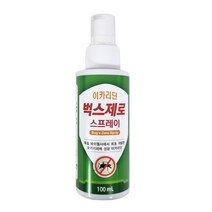 벅스 제로 (이카리딘) 스프레이형 모기 털진드기 기피제 모기퇴치제, 100ml, 1개