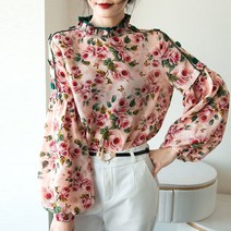 로즈러버 블라우스(luke)