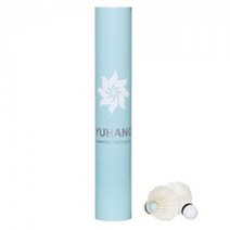 유항 민트 셔틀콕/12개입 1통/배드민턴/거위털