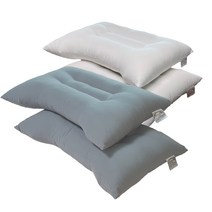 씨클라우드 경추베개 1+1 빨아쓰는 워셔블 마약경추베개 거북목 일자목 목주름방지 목베개, 화이트, 2개