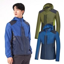 콜핑 1961JK225M 속건성 후드 탈부착 남자 경량 등산 집업 자켓