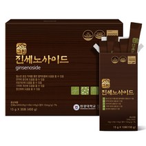 그린진세노사이드 홍삼농축액 오미자 토사자 복분자 15gx30포 발효녹용추출분말 마카농축액 감초