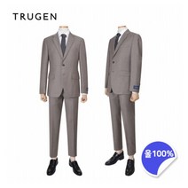 트루젠 순모 클래식핏 브라운 수트세트 TG9W0MTJ560 S