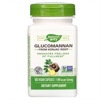 네이쳐스웨이 곤약 뿌리 글루코만난 665 mg 베지 캡슐 100정, 기본, 1개