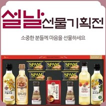 [스팸선물세트] SPAM 햄 고급유 선물세트 명절 추석 회사 선물 세트, (특가)CJ특별한선택 특선 스페셜G호 x 8세트, 8세트