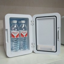 냉장고 차량용 냉장고 미니 냉장고 차량용냉장고 12V 4L 차량용 겸용 기숙사 침실 냉방 미니 냉장고 소형 가정용냉장고, 화이트, 8L 자동차 이중 사용