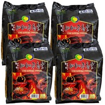 일루몬트 웰빙 바베큐 참숯 캠핑 삼겹살 바베큐 착화탄 2kg, 4개
