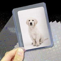 포토카드 투명 미니액자 바인더 제작 사진 홀로그램, 상품선택, 4홀로시트지25p-별