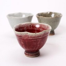 찻잔/전통찻잔/다기/전통다기/다관/숙우/다기세트/찻잔세트/다도세트/다구/차도구/전통다기세트, 나비연잎잔(고백)-WHE