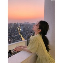 VSYOY 프렌치 빈티지 고급 원피스