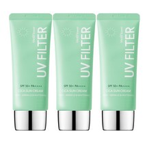 메디플라워 유브이 필터 시카 선크림 50ml 1+1+1/유기자차