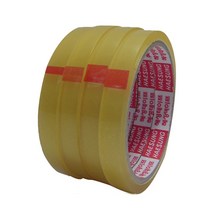 혜성 4등분 스카치투명테이프 12mmx25m 4개입 / 1개입 / 36090