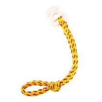 XUANNIAO Towable 로프 커넥터 견인 끈 서핑 워터 스키 보트 튜브 퀵 하네스 스포츠 해두 제트 웨이버너너용 옐로우 및 레드, Yellow and Red