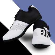 라르고 스피드 경량 스피닝 로드 엠티비 평페달 슈즈, 38(240mm), 블랙/화이트 (VT-05)