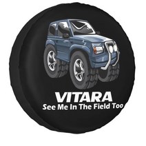 게임 패드 핸드폰 조이스틱 스위치조이콘 듀얼쇼크 엑스박스 PS5 스즈키 Vitara RV suv용 범용 스페어 타이어 커버 4x4 자동차 휠 프로텍터 14 quot15quot 16, [01] Spare Tire Cover, [04] 17 inch