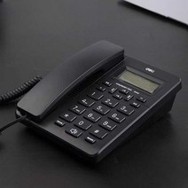 모텔전화기 객실용 업무용 호출 일반전화기 매장, 블랙