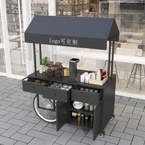 플리마켓 행사 이동식 접이식 판매 진열대 유럽 스타일 창의적인 철 꽃 카트 바닥 카트 자동차 디스플레이, 한개옵션1, 01 1