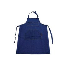 IPV310937산돌 청 원단 앞치마 L