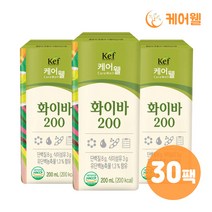 케어웰 화이바 200 (200ml x 30팩) 환자식 균형영양식 식사대용, 30개, 단품, 200ml