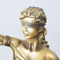 정의의여신상 개업 법률사무소 법조인 소품 선물 정의 그리스 여신, 31cm