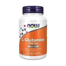 Now 나우푸드 L글루타민 500mg 질소 운반체 아미노산 120캡슐