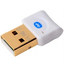 TEROW USB 블루투스 호환 4.0 어댑터 3Mbps CSR4.0 송신기 수신기 CSR8510 A10 칩 동글 노트북 및 데스크, 01 WHITE