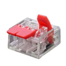 알루미늄 프로파일 와이어 커넥터 2550 100PCS 오렌지 미니 퀵 컴팩트 플러그인 터미널 홈, CH-413RD_25pcs