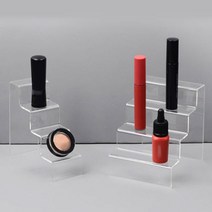 투명 아크릴 진열대 4단 계단식 4종 진열대 제품진열대 아크릴진열대 화장소품 소품진열 화장품진열대 디피용진열, 사이즈
