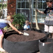 대형 블루베리화분 블랙 블루베리묘목재배 부직포화분 그로우백 농작물, 상세페이지 참조, 상세페이지 참조