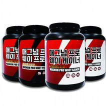 매그넘프로 웨이 헬스보충제 WPH 단백질보충제 프로틴 게이너, 매그넘프로 웨이 게이너 2kg 쿠키앤크림맛