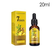 CAICHEN 모발 재성장 에센셜 오일 7 일 안티 로스 스트롱 헤어 세럼의 뿌리 생강 탈모 치료 빠른, 20ml