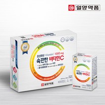 일양약품 속편한 비타민C 1000 중성비타민C1000mg 비타민D 아연 함유 100일분