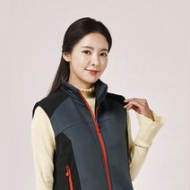 피오젠 피오젠 PW-V50 하이넥 집업 스타일 방한 조끼 경울 작업복 근무복 유니폼, XL(100)