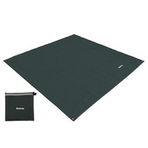 타프겸용 그라운드 시트 450x300cm, 라이트블랙