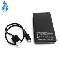 D-LI7 리튬 이온 배터리 USB 여행 충전기 펜탁스 디지털 카메라 Optio MX MX4 450 550 555 750Z, [01] USB, [01] black
