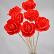 디퓨저 리드 미니로즈 레드 100개/스틱 재료 DIY