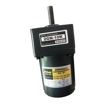 2RK6GN-C 단상 220V 6W 가역 모터 베벨 기어 샤프트 포스 3 ~ 500rpm 출력 속도 60mm 프레임 크기, 08 2GN-18K
