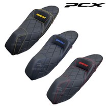 18-23년 혼다 PCX 스티치 튜닝시트 더뉴 신형 피씨엑스 피씨엑스 125, 레드