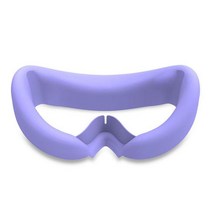 실리콘 쿠션 얼굴 커버 빛 방지 먼지 보호 마스크 Vr 피코 4 슬리브 액세서리, 없음, 05 purple