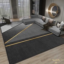 니라이프 북유럽 스타일 거실 러그 대형 사계절 침실 러그