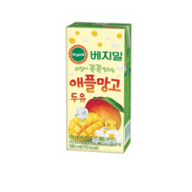 베지밀 애플망고 두유 190ml, 32개