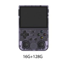 RG35XX 앤버닉 RG353V RG351P 레트로 휴대용 게임 콘솔 리눅스 시스템 35 인치 IPS 스크린 CortexA9 포켓 비디오 플레이어 어린이 선물용 RG353VS, 28.RG353V purple 128G