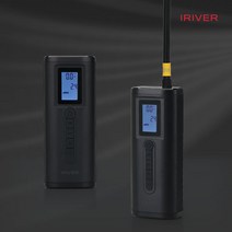 아이리버 무선 스마트 자동차 공기주입기 에어펌프 IAP-150P (파우치 포함), 1세트, Black